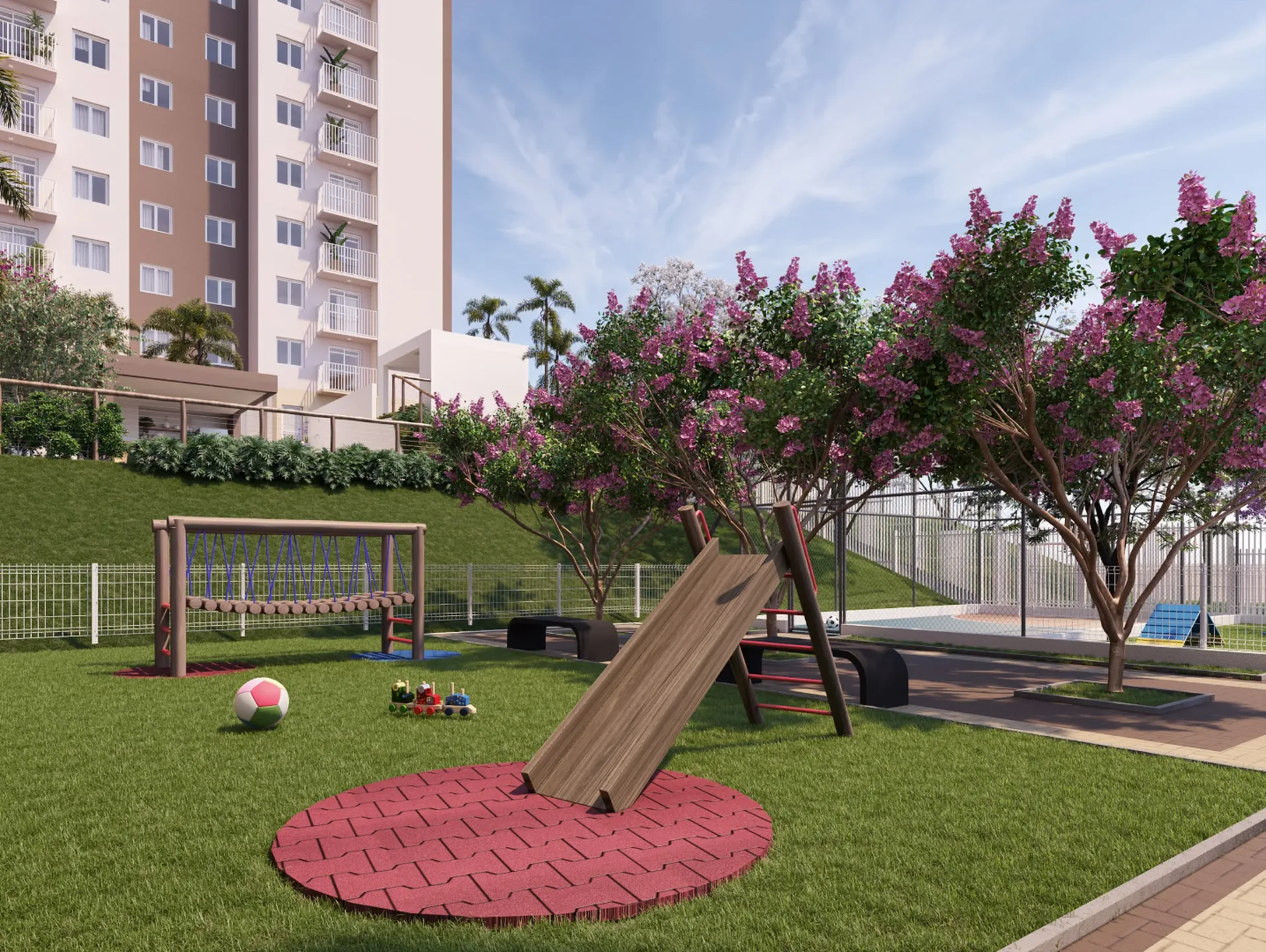 Plano&Raízes das Mercês Marques de Lages — área de lazer 3