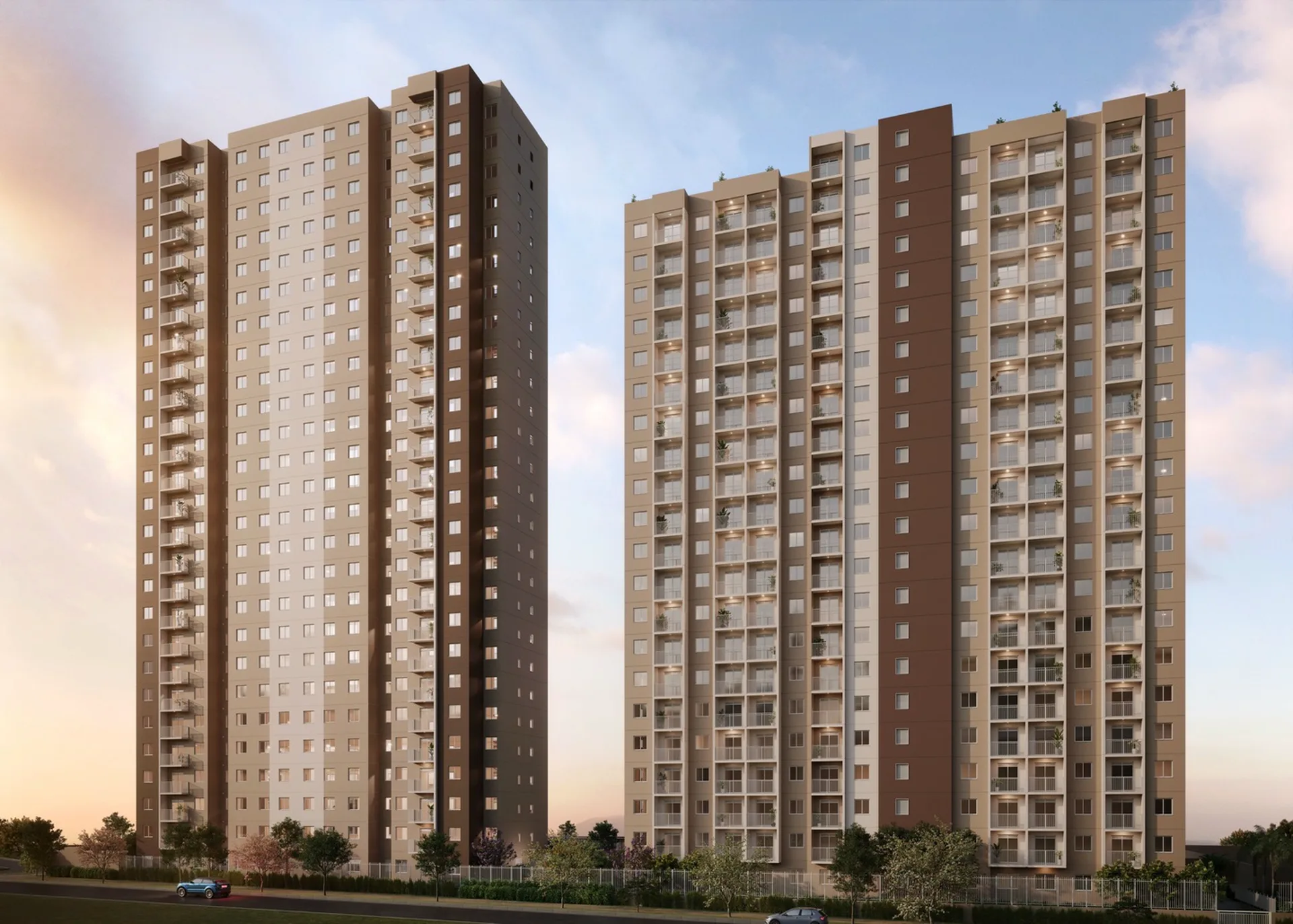 Fachada do Plano&Vila Leopoldina Sebastião Bach, lançamento em Vila Leopoldina, São Paulo