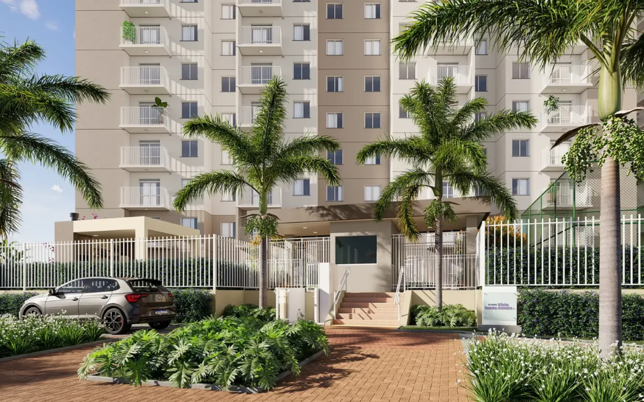 Fachada do Plano&Vista Santo Amaro, lançamento em Santo Amaro, São Paulo