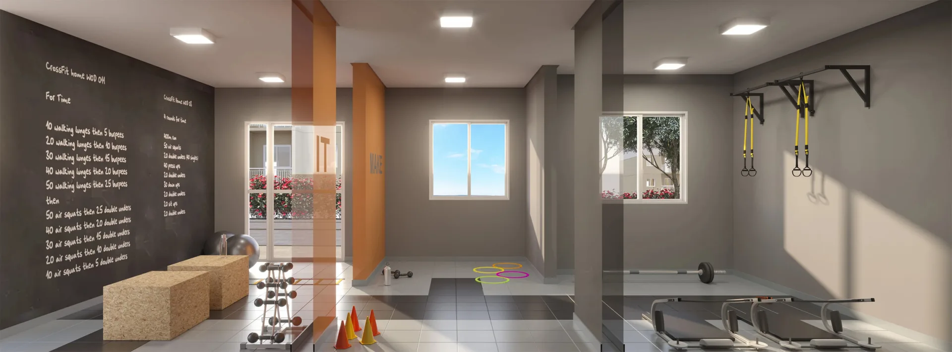 Plano&Estação Mooca – Short Stay — área de lazer 2