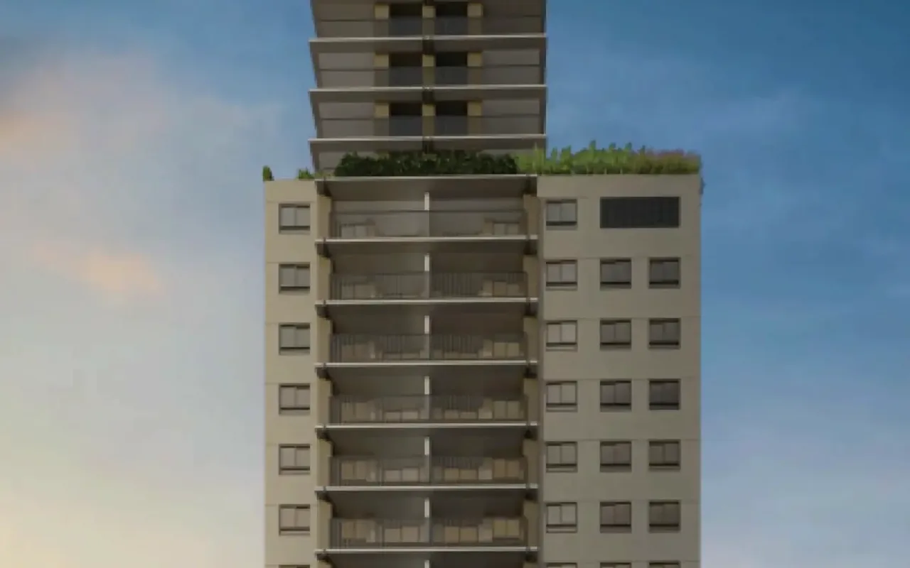 Fachada do Pleno Urban, lançamento em Vila Mariana, São Paulo