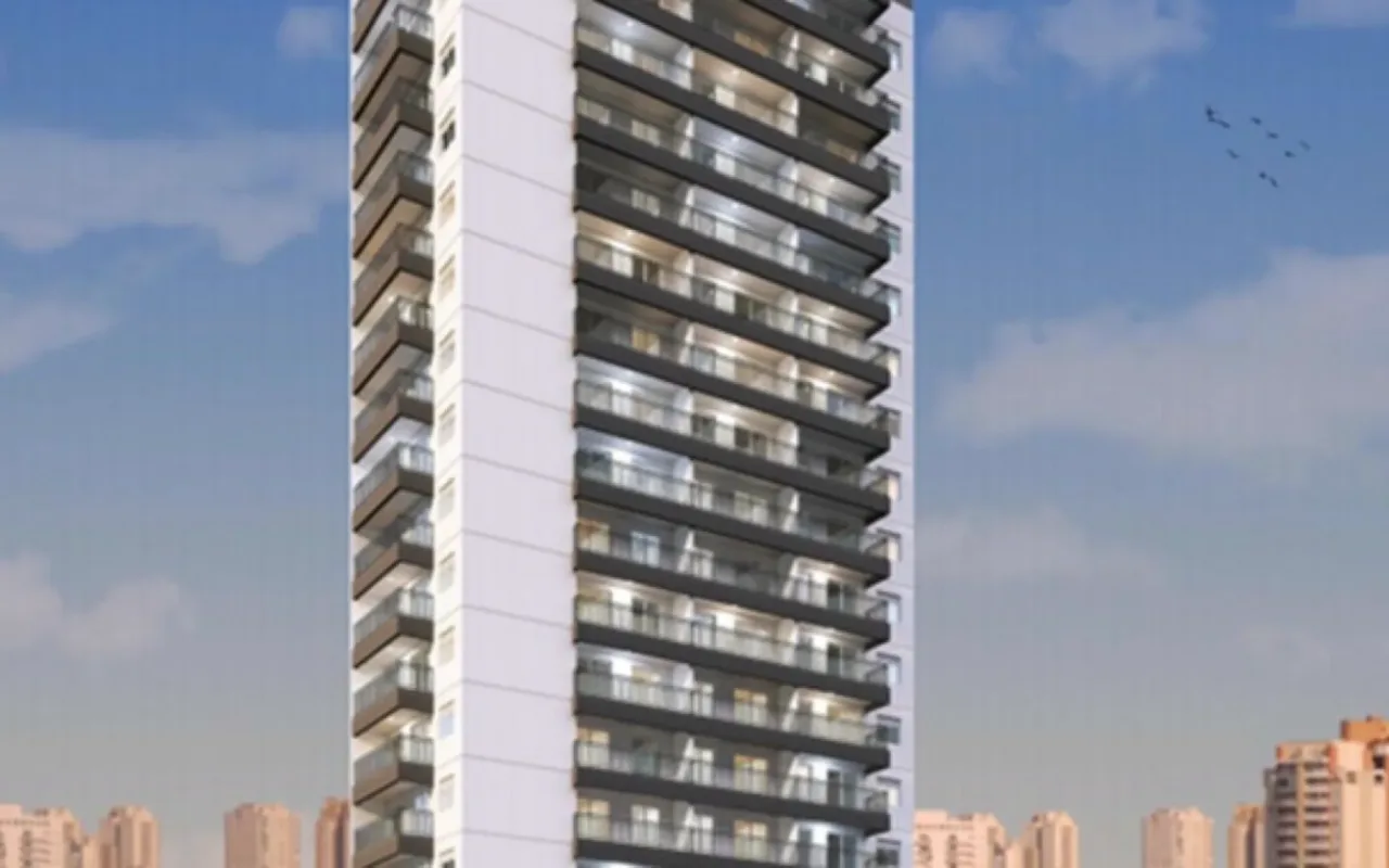 Fachada do Praça 603, lançamento em Saúde, São Paulo