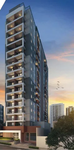 Fachada do empreendimento Prisma Pinheiros – Short Stay