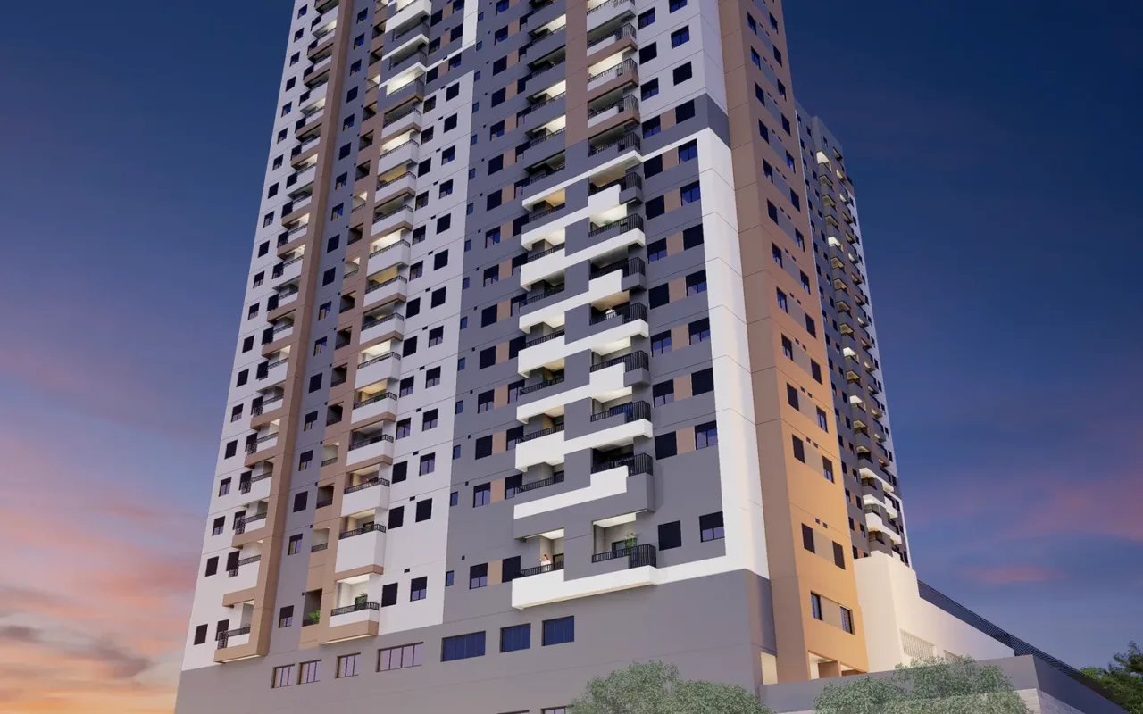 Fachada do Pulse Itaquera, lançamento em Itaquera, São Paulo