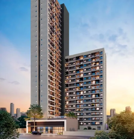 Fachada 2 do QG Cardoso de Melo by You em Vila Olímpia, São Paulo