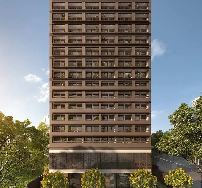 Fachada do Roya Perdizes, lançamento em Perdizes, São Paulo