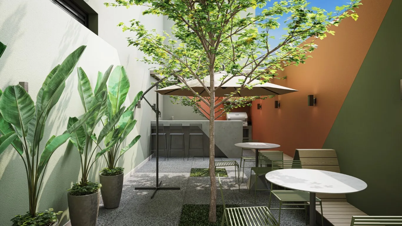 Scene Vila Mariana – Short Stay — área de lazer 6