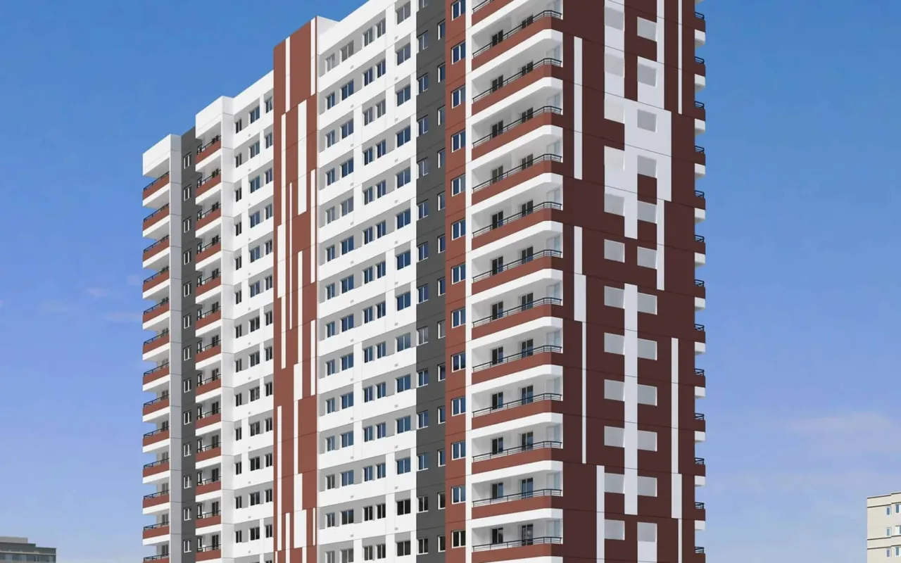 Fachada do Seletto Santa Catarina, lançamento em Vila Mascote, São Paulo