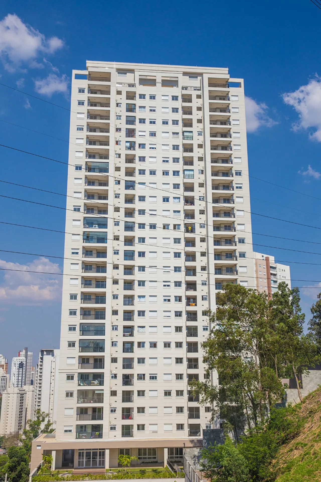 Fachada do Sense Botanic, lançamento em Morumbi, São Paulo
