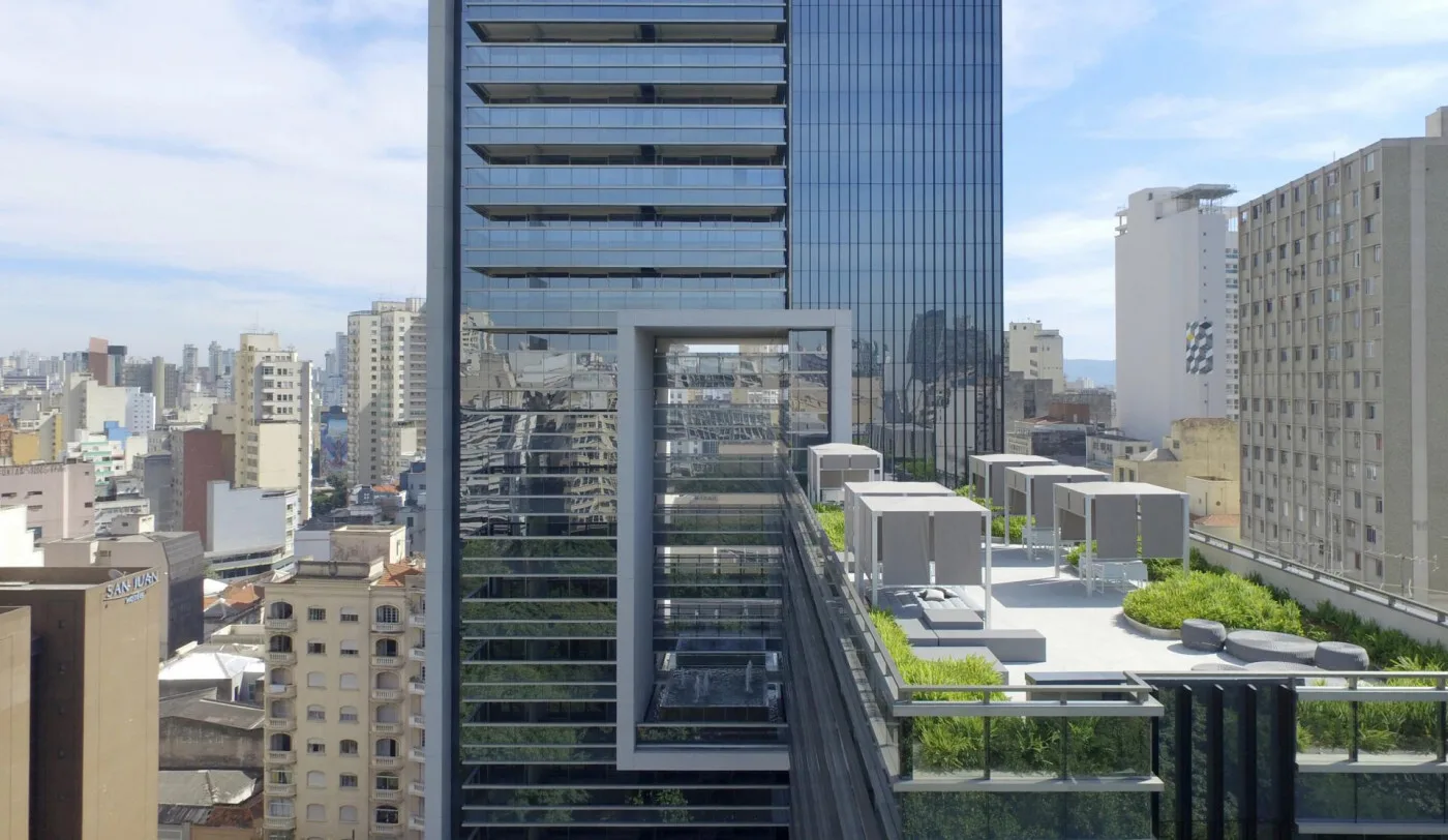 Setin Downtown Praça da República — área de lazer 8