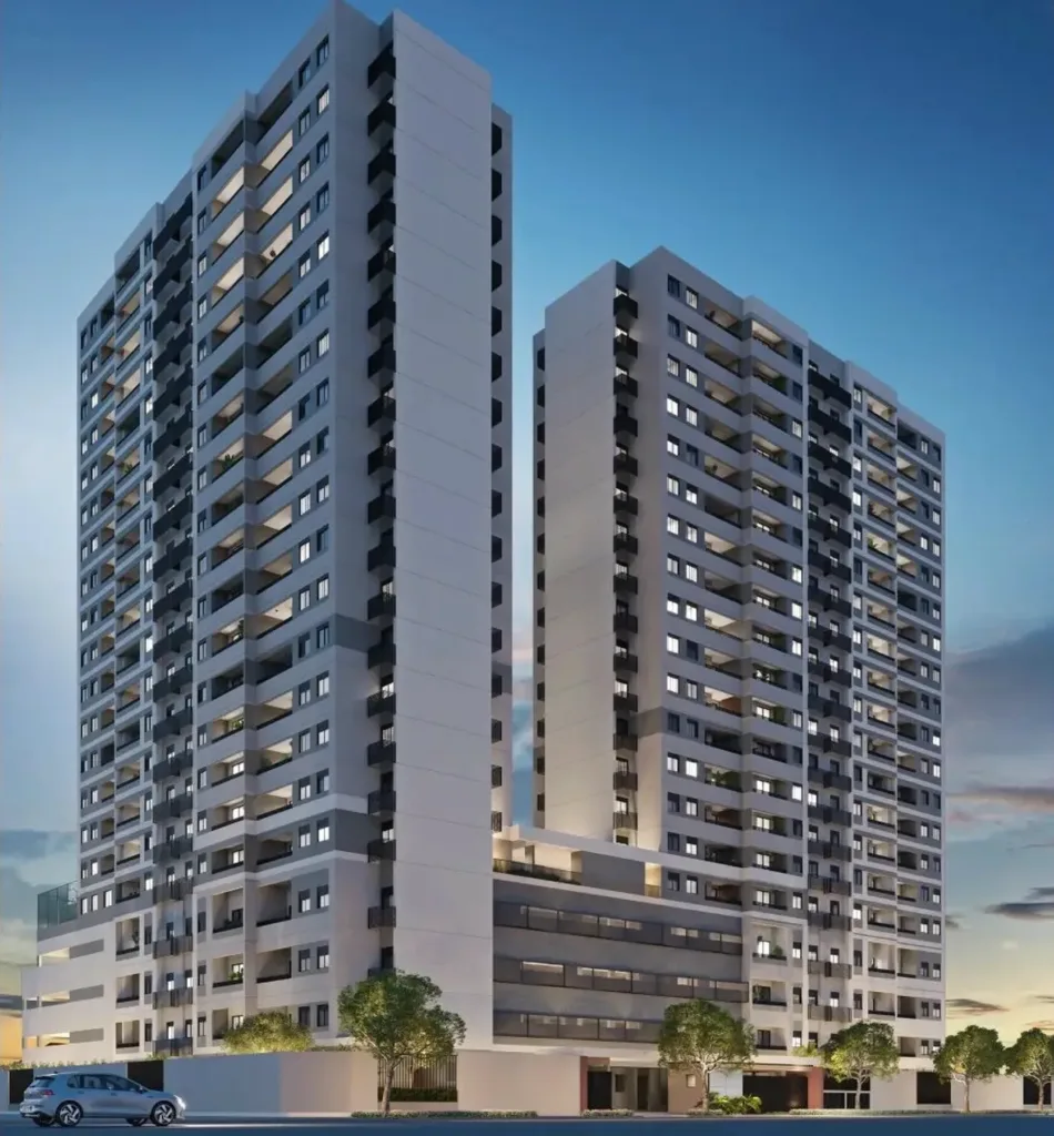 Fachada do empreendimento Signature Barra Funda Residence
