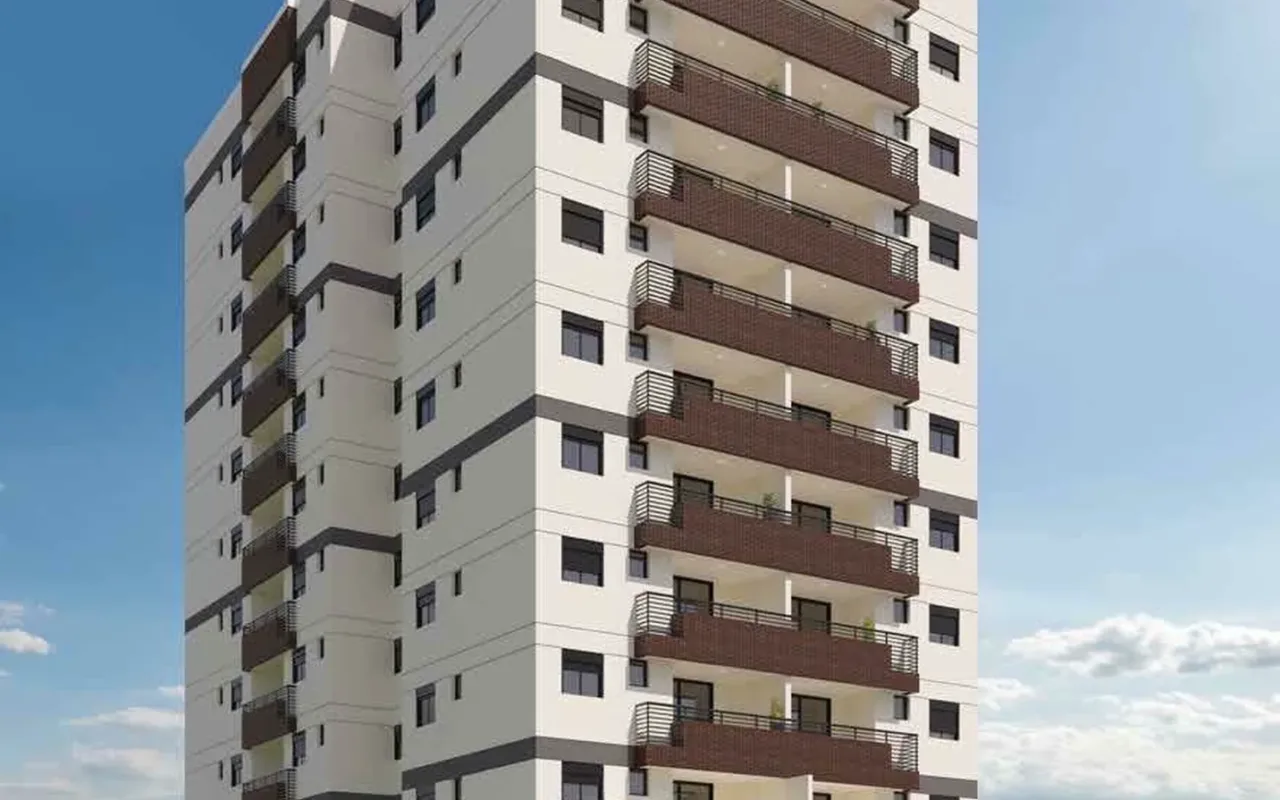 Fachada do Sky Mirandópolis, lançamento em Saúde, São Paulo