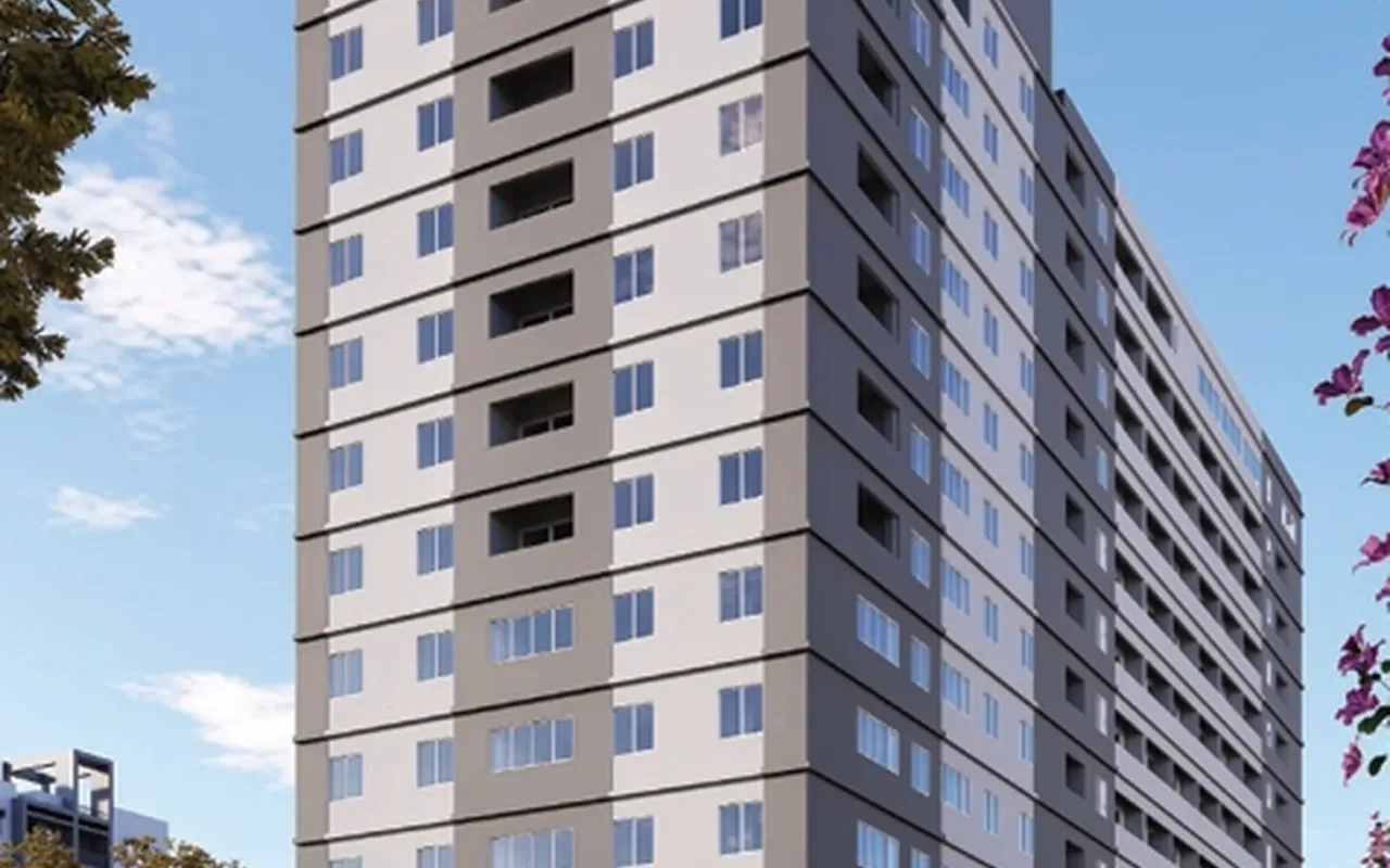 Fachada do Smart Living Campos Elíseos, lançamento em Campos Elíseos, São Paulo