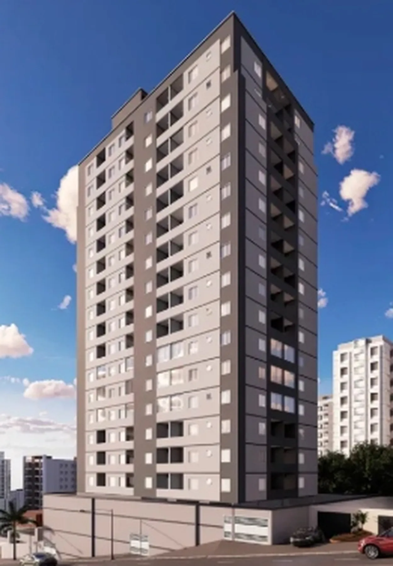 Fachada do Smart Living Parada Inglesa, lançamento em Ipiranga, São Paulo