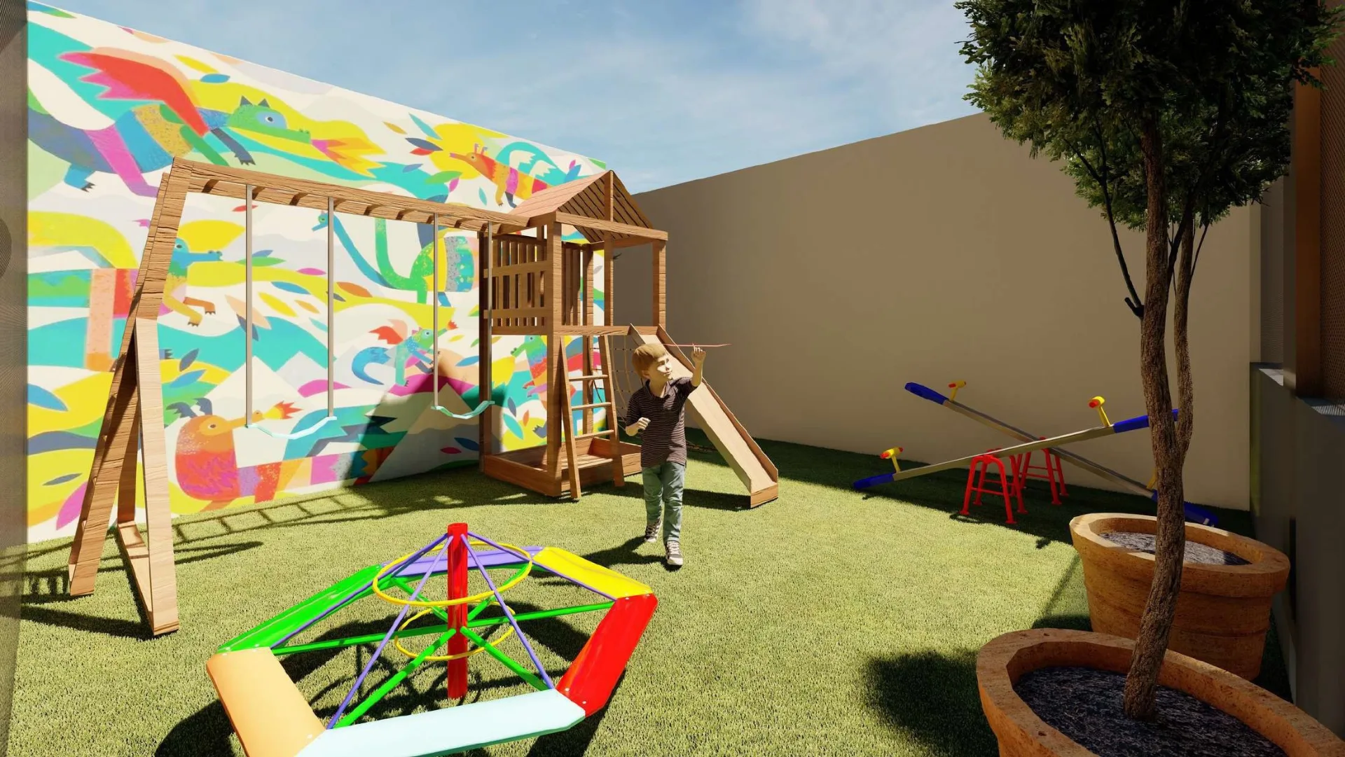 Station Garden — área de lazer 7