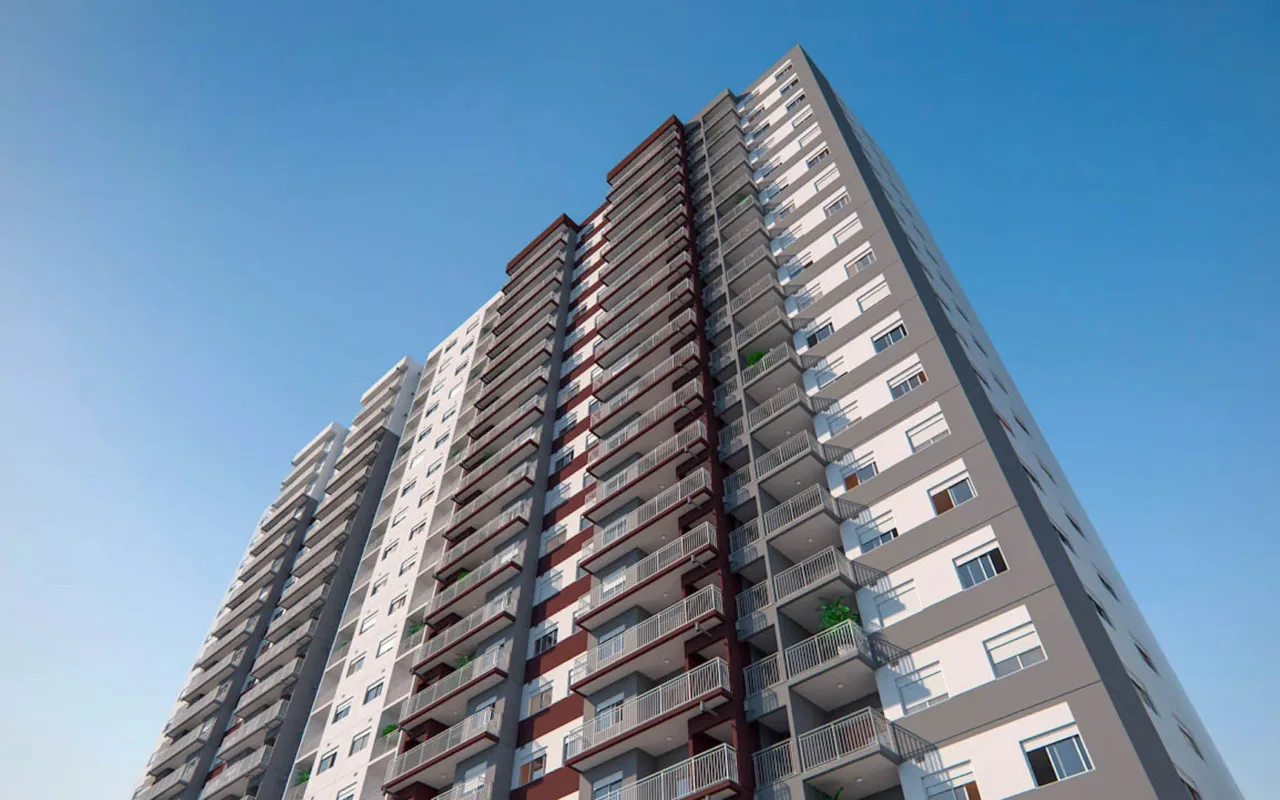 Fachada do TEG Sacomã, lançamento em Sacomã, São Paulo