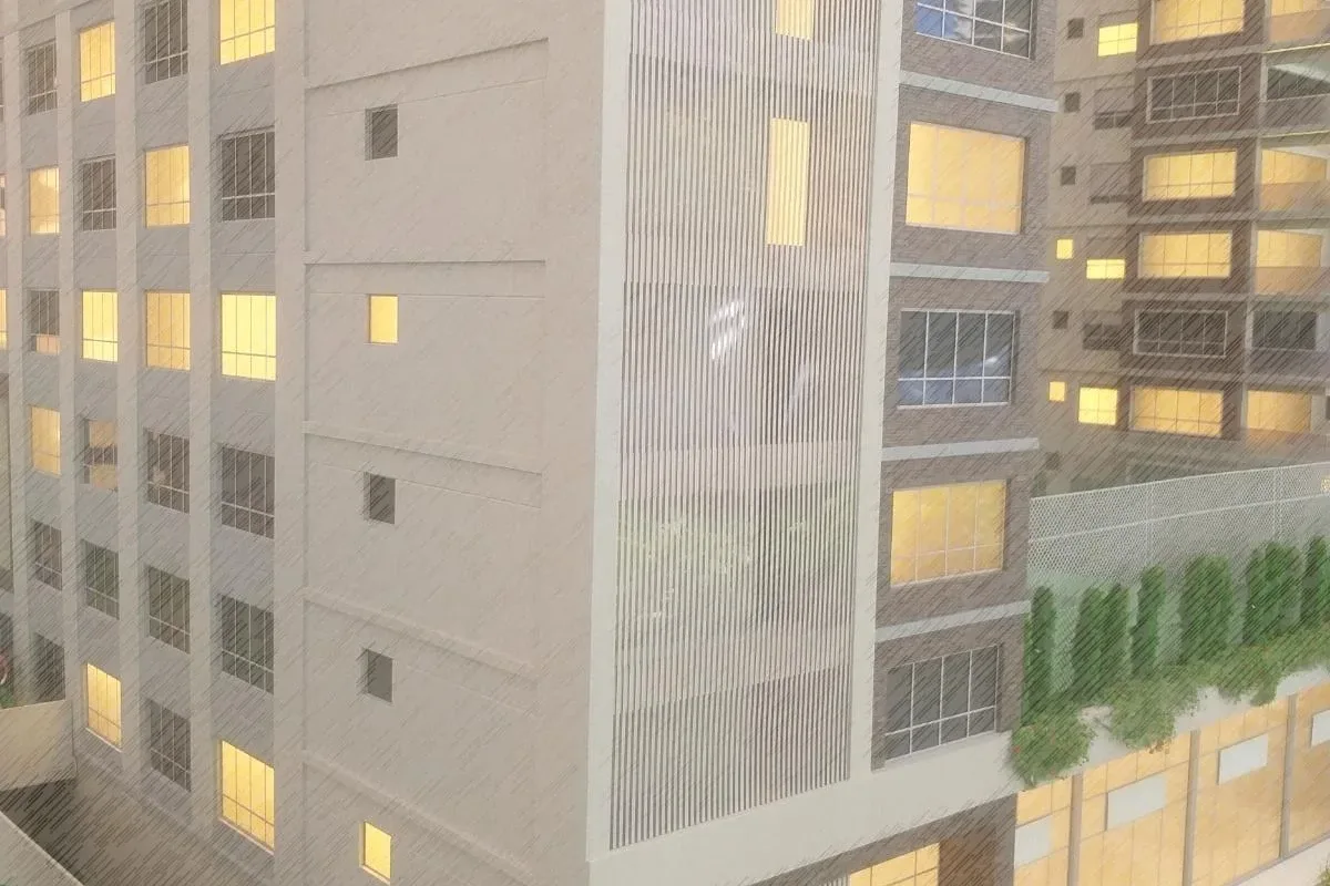 Fachada do Terraro Vila Romana Studios, lançamento em Vila Romana, São Paulo