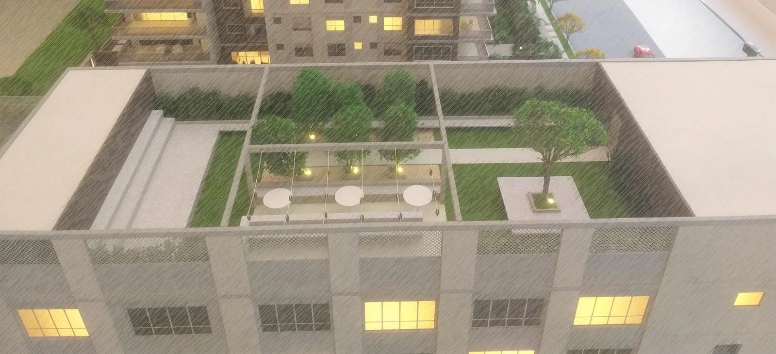 Fachada 2 do Terraro Vila Romana Studios em Vila Romana, São Paulo