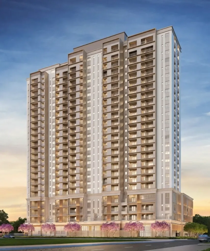 Fachada do empreendimento The New Residence Brooklin by Living
