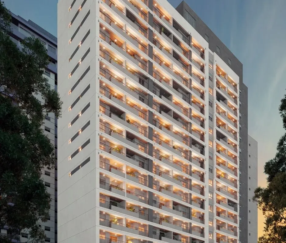 Fachada do Today Alto da Boa Vista, lançamento em Alto da Boa Vista, São Paulo