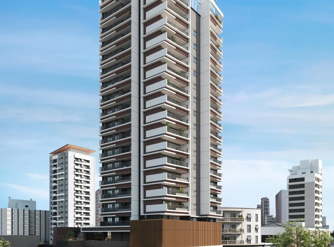 Fachada do Trend Vila Madalena, lançamento em Vila Madalena, São Paulo
