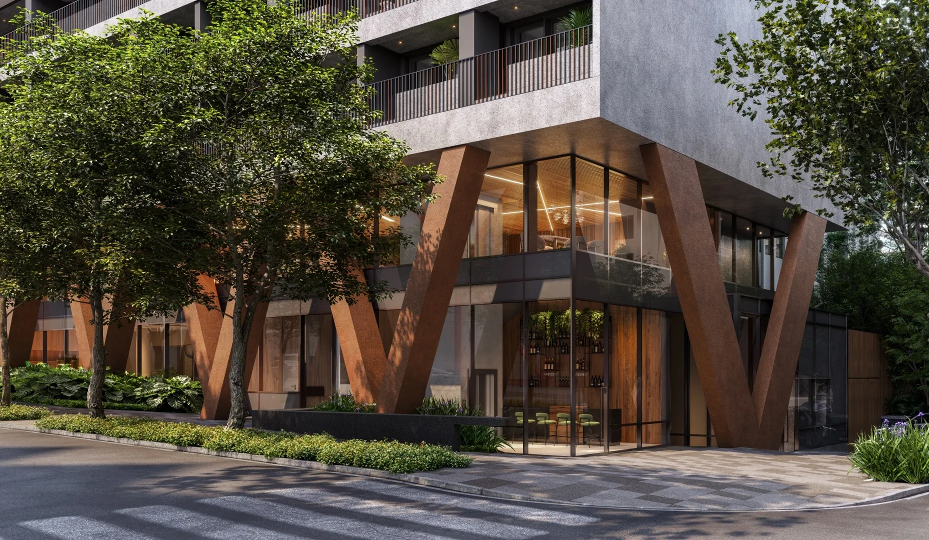 Portaria do Uapé Higienópolis Studios em Higienópolis, São Paulo