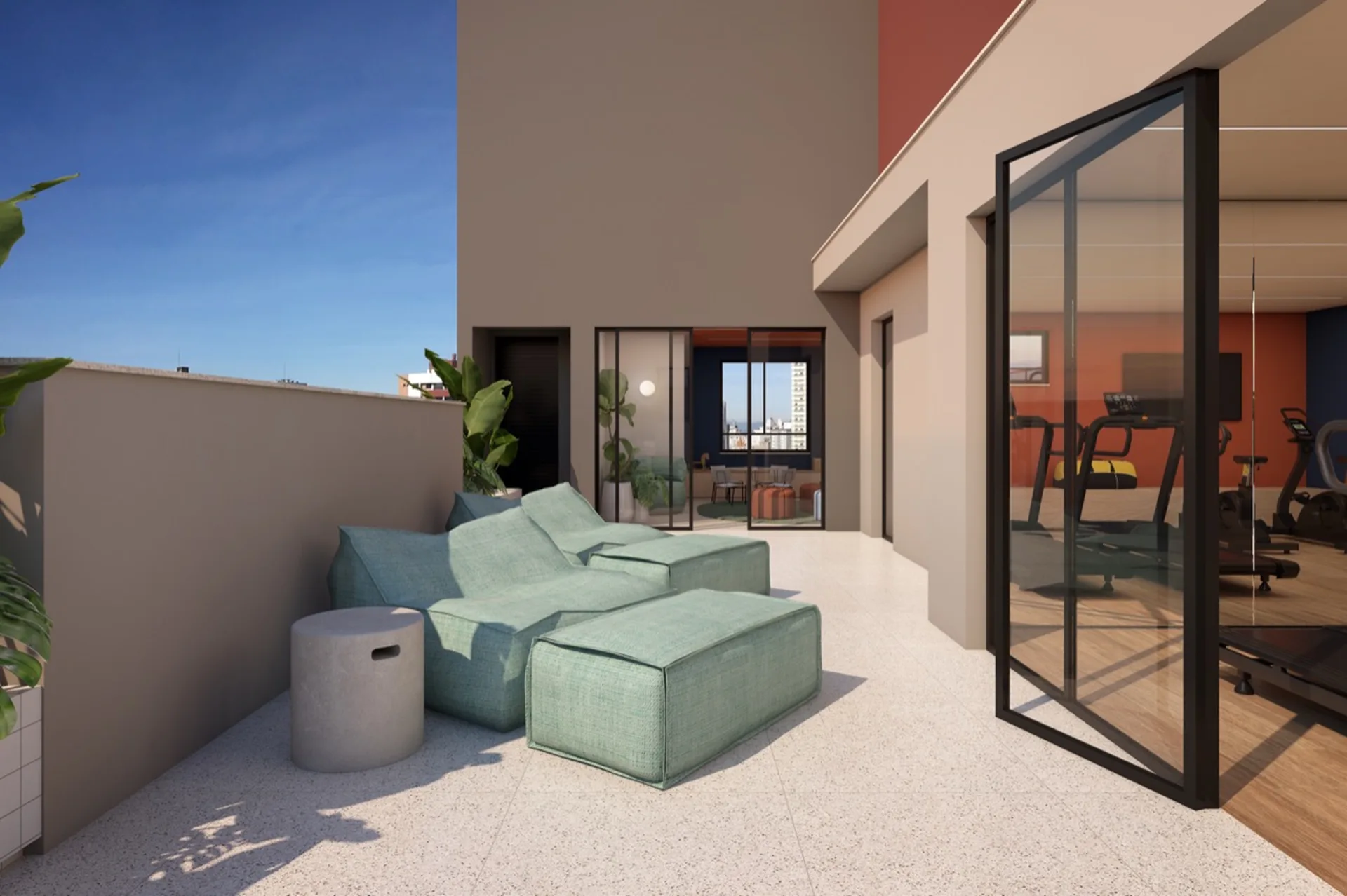 Up Jardim Prudência – Short Stay — área de lazer 4