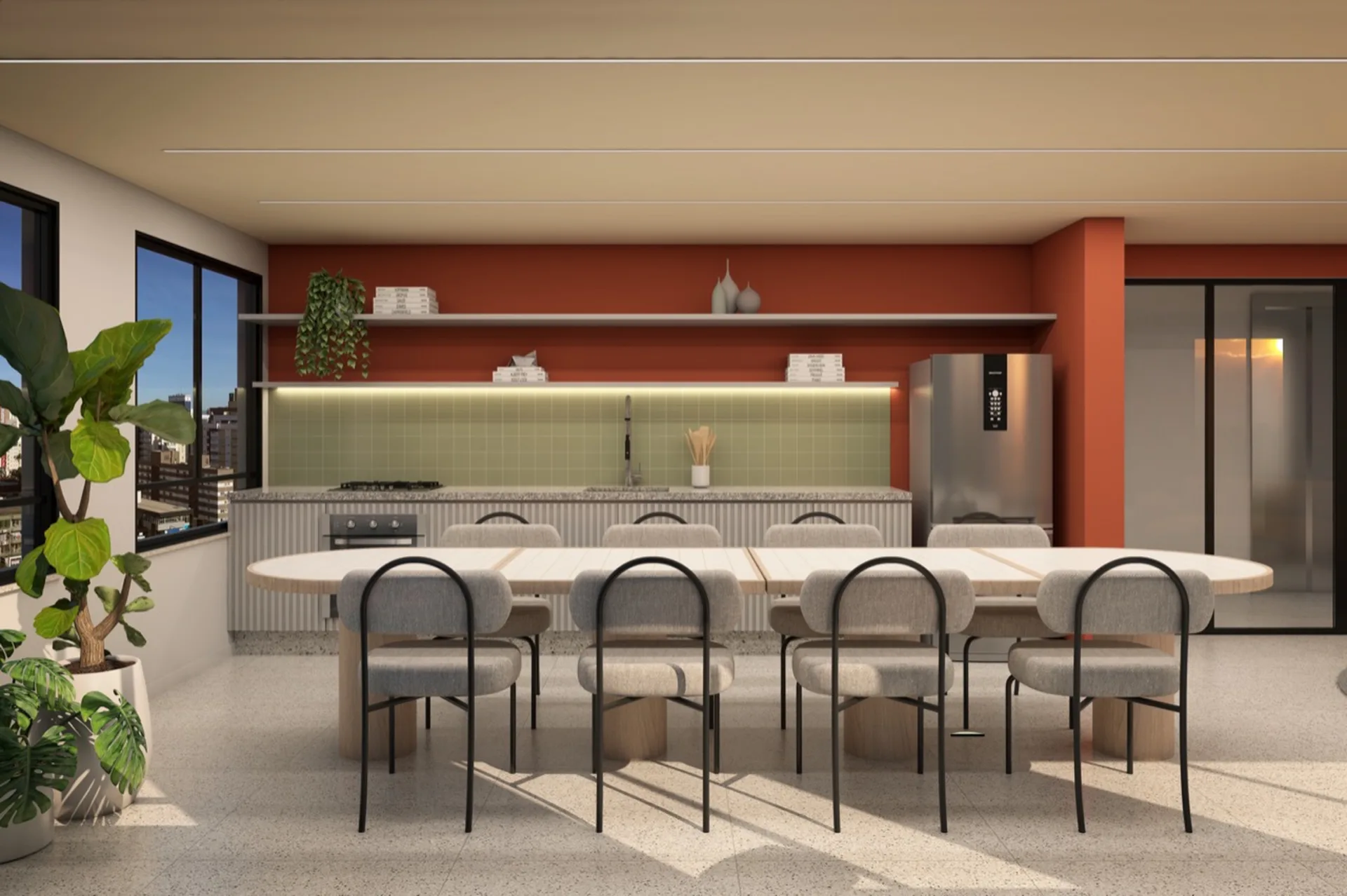 Up Jardim Prudência – Short Stay — área de lazer 2