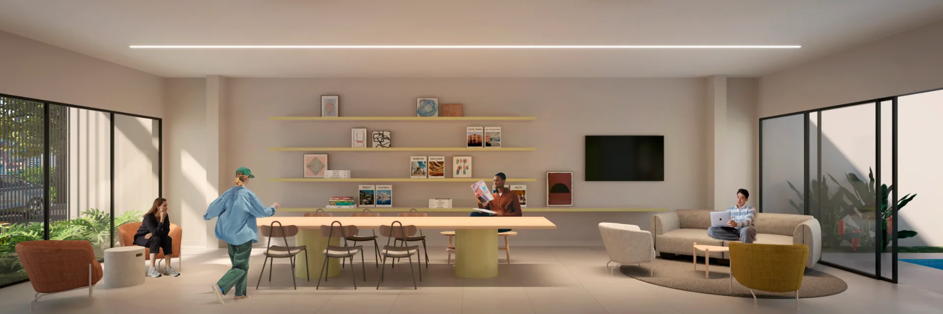 UP Sports Home — área de lazer 1