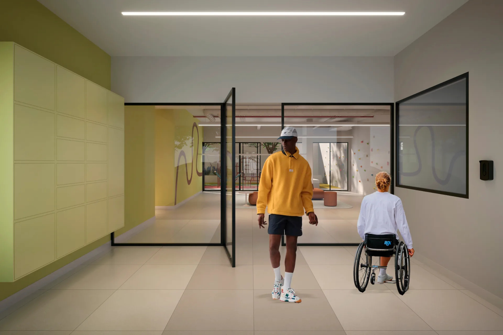 UP Sports Home — área de lazer 2