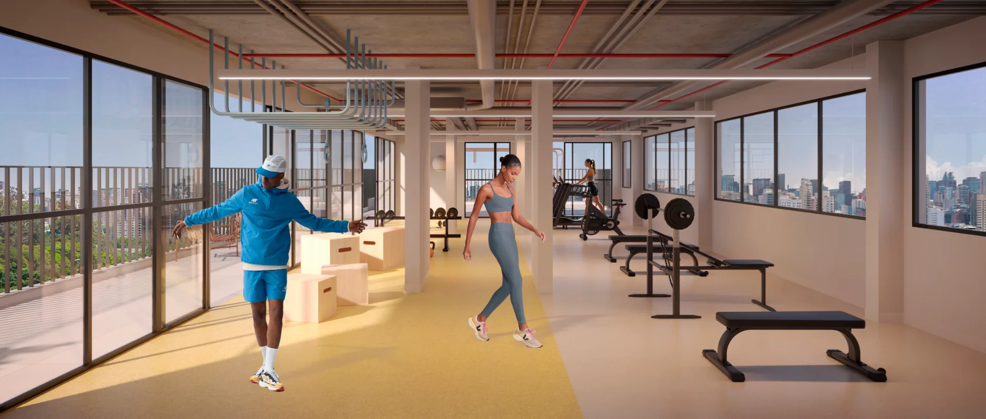 UP Sports Home — área de lazer 3