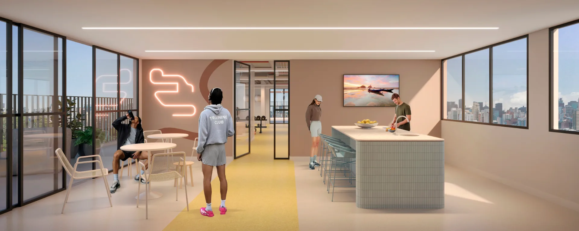 UP Sports Home — área de lazer 4