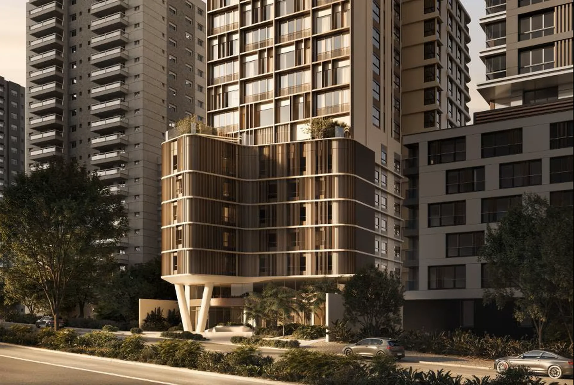 Fachada 2 do Verah Jardins Design Studios em Pinheiros, São Paulo