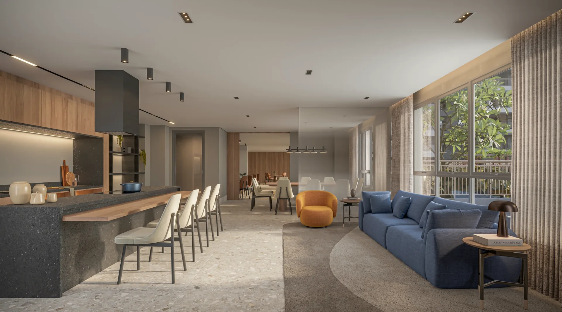 Vértice Butantã Smart Spaces — área de lazer 2