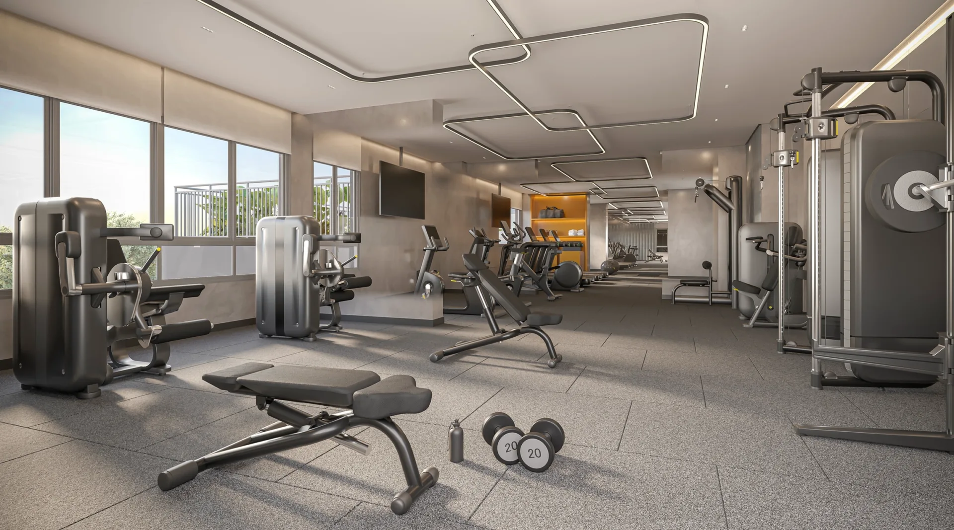Vértice Butantã Smart Spaces by Diálogo — área de lazer 7