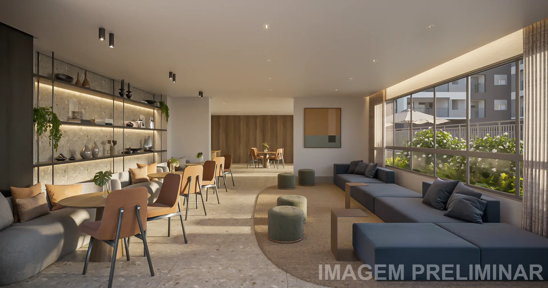 Vértice Butantã Smart Spaces — área de lazer 5