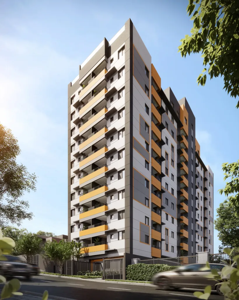 Fachada do empreendimento Vida Nova Vila Mascote