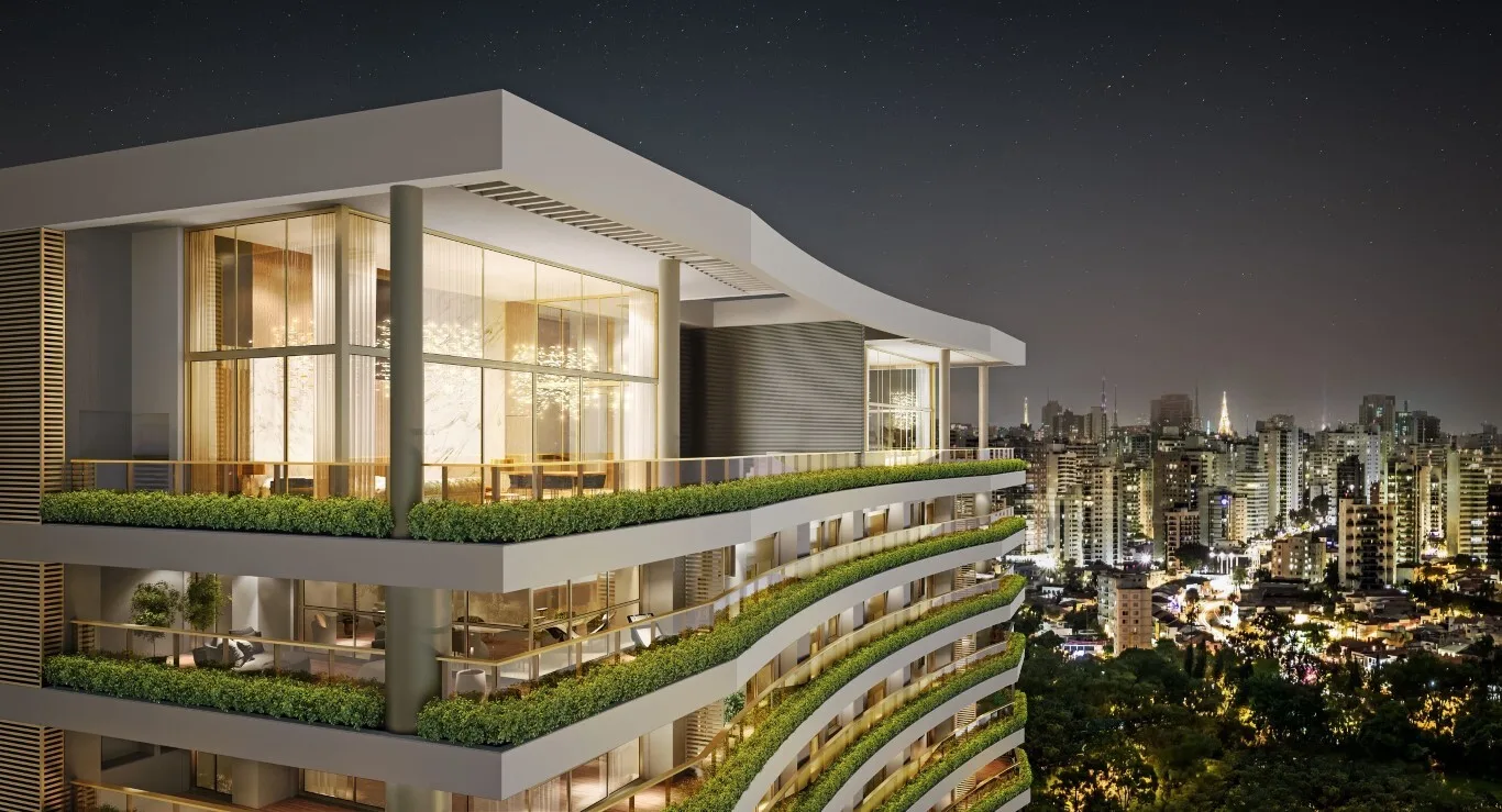 Fachada 2 do Villa Milano Lifestyle by Versace Home em Moema, São Paulo