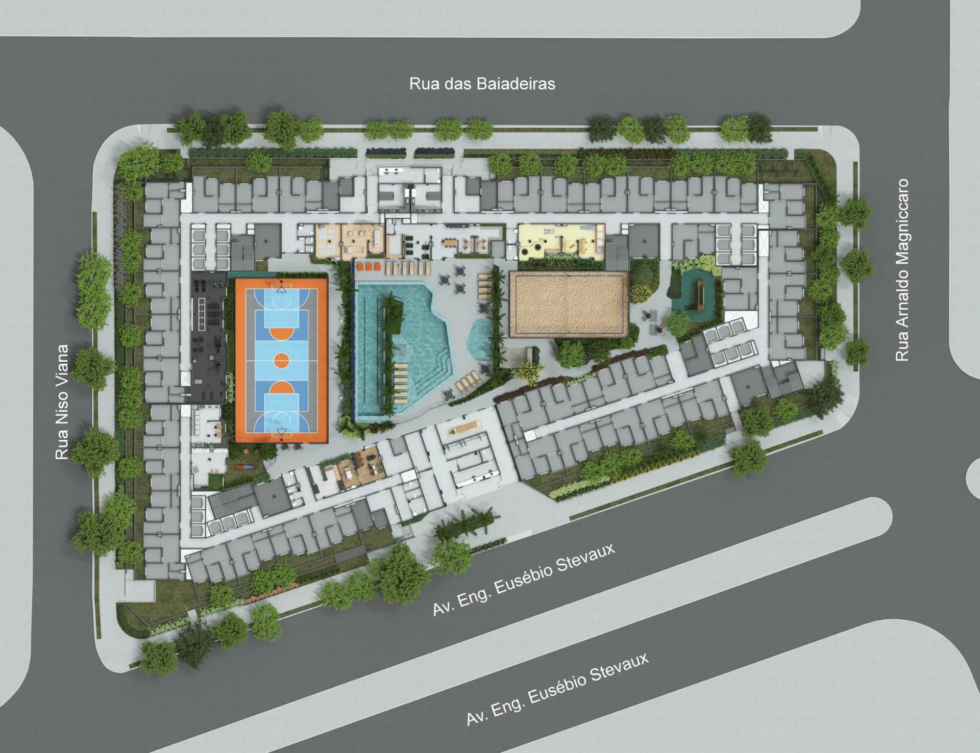 Planta do Vinx Jurubatuba Home Resort Fase 2 em Jurubatuba, São Paulo