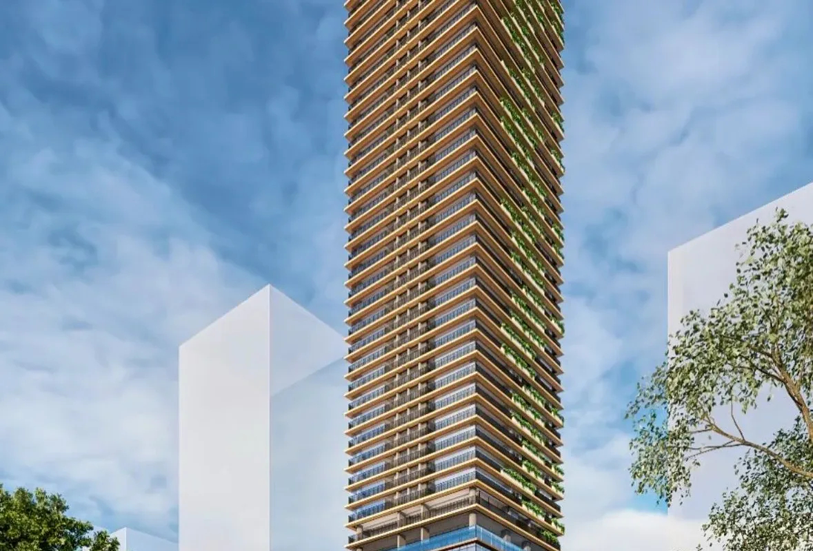 Fachada do Visar Jardim Europa, lançamento em Jardim Europa, São Paulo