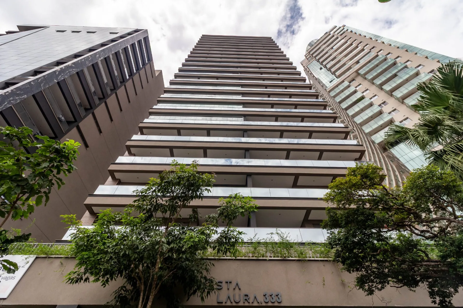Fachada do Vista Laura, lançamento em Pinheiros, São Paulo