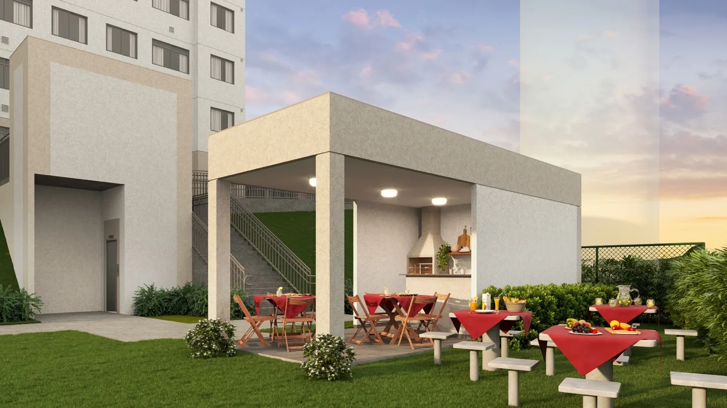 Vista Vila das Belezas Fase 1 — área de lazer 3