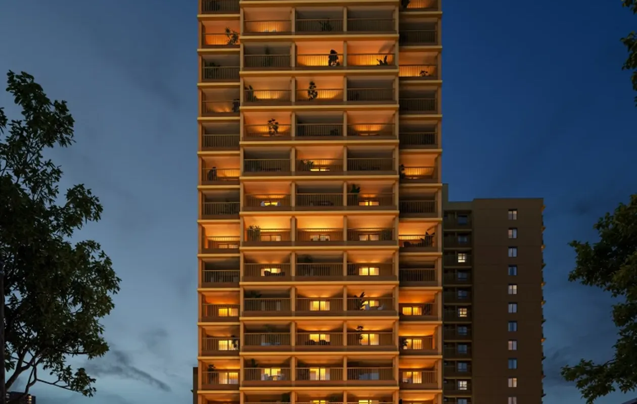 Fachada do Vitacon Domingos de Morais, lançamento em Vila Mariana, São Paulo