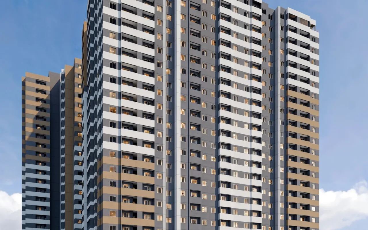 Fachada do Vitta Estação Vila Prudente, lançamento em São Paulo