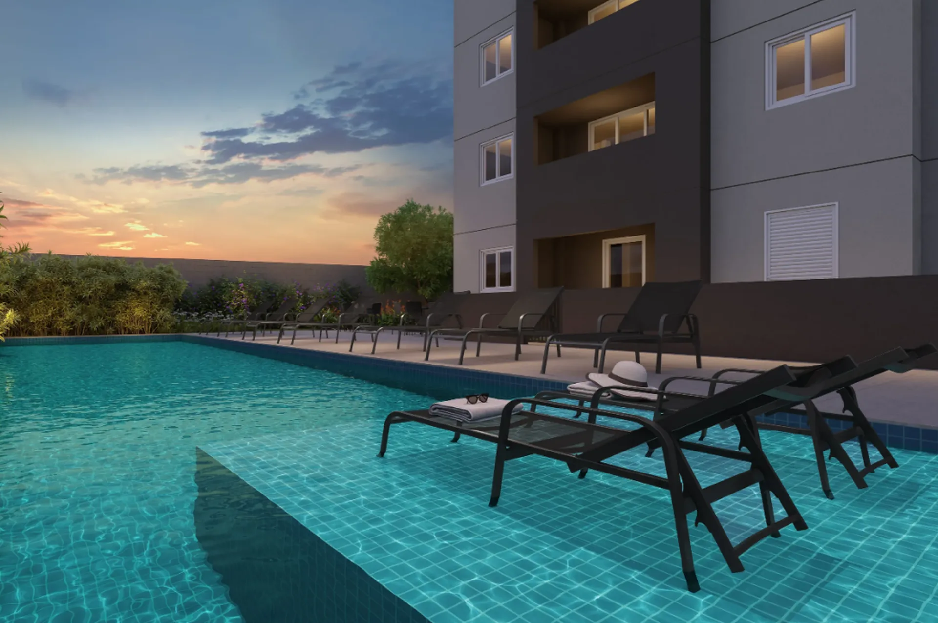 Vivaz Clube Barra Funda Fase 2 — área de lazer 1