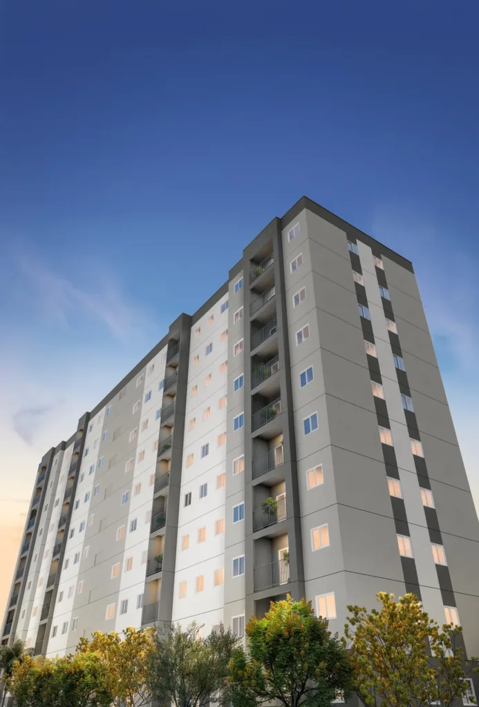 Fachada do empreendimento Vivaz Nações Unidas 1