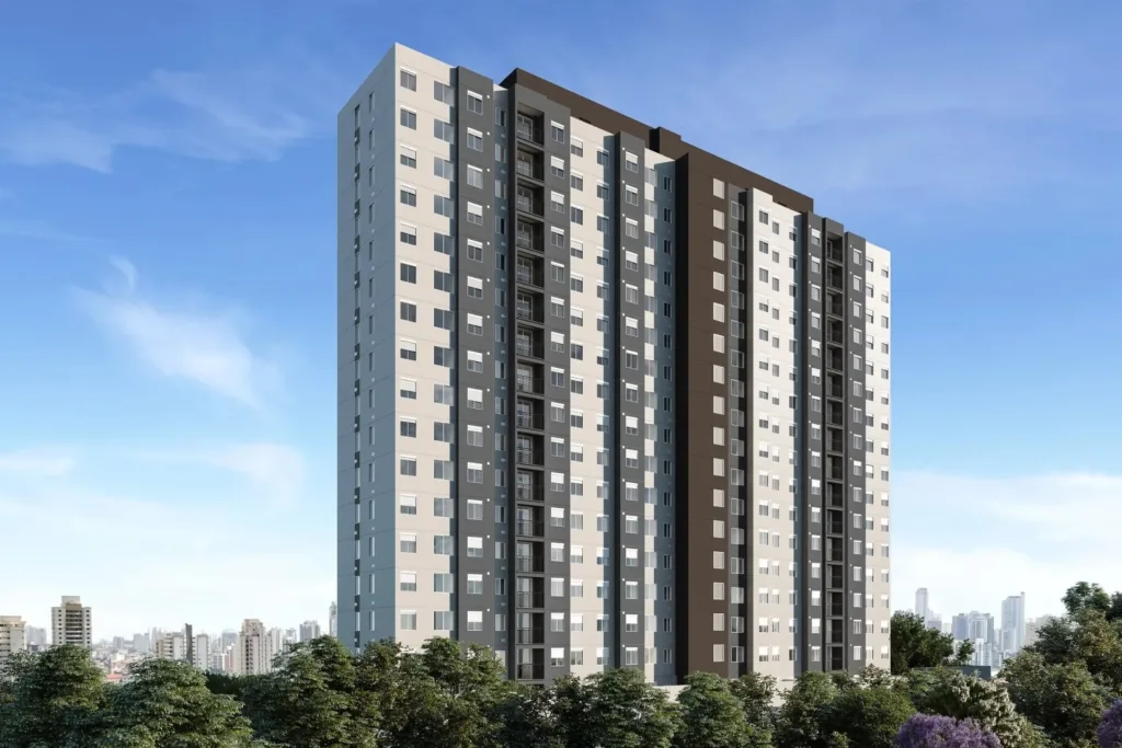 Fachada do empreendimento Vivaz Penha – Fase 2