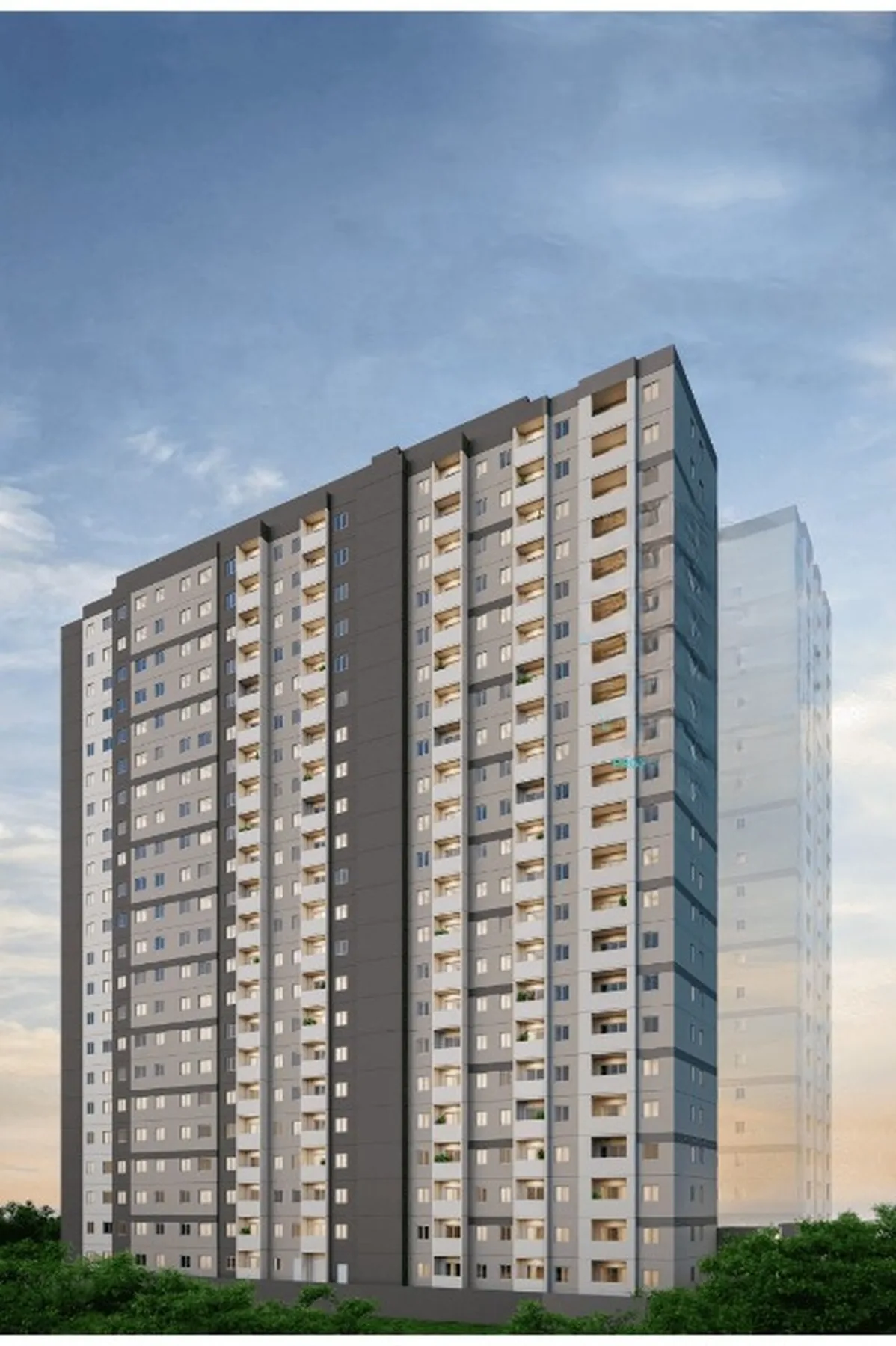Fachada do Vivaz Selection Santo Amaro, lançamento em Santo Amaro, São Paulo