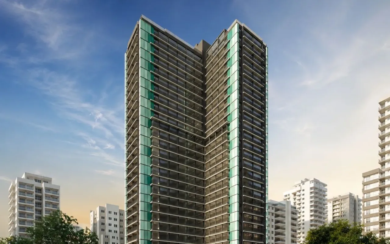 Fachada do W Stay Perdizes, lançamento em Perdizes, São Paulo
