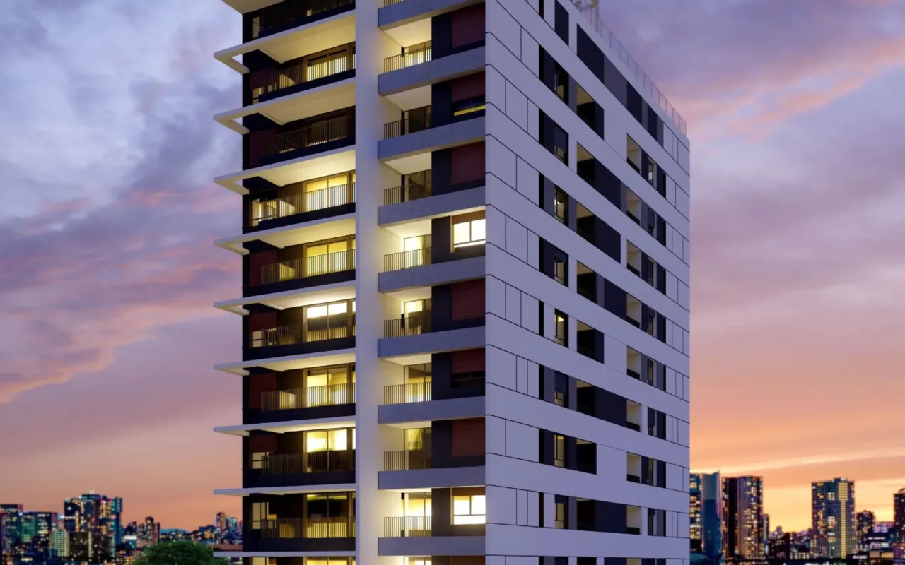 Fachada do WALKBITTENCOURT, lançamento em Vila Clementino, São Paulo